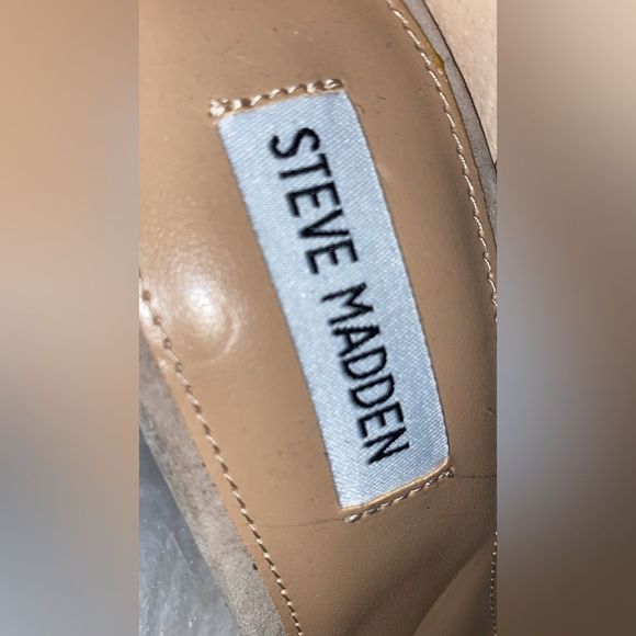STEVE MADDEN CARRSON TAUPE SUEDE - Picture 9 of 12